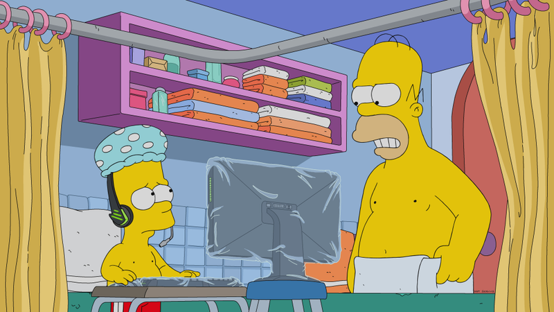 Illustration for article titled Bart's Esports career makes for an intriguing but disappointing Simpsons family journey